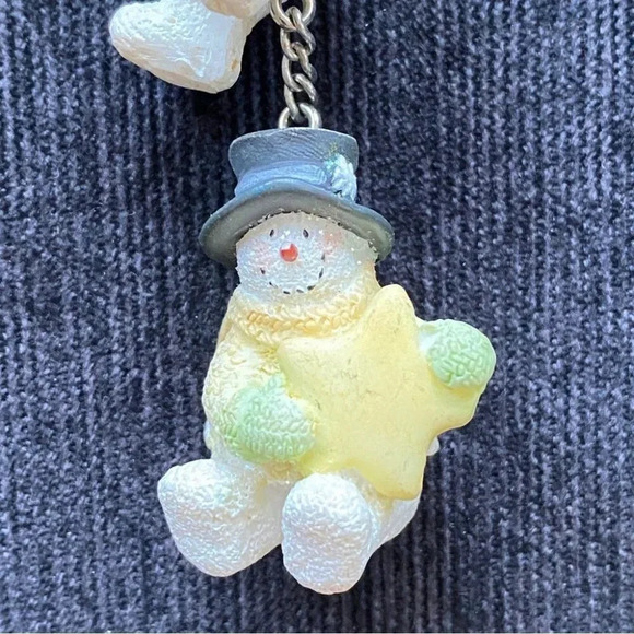 Hanging Snowman  Christmas Ornament - Picture 9 of 14